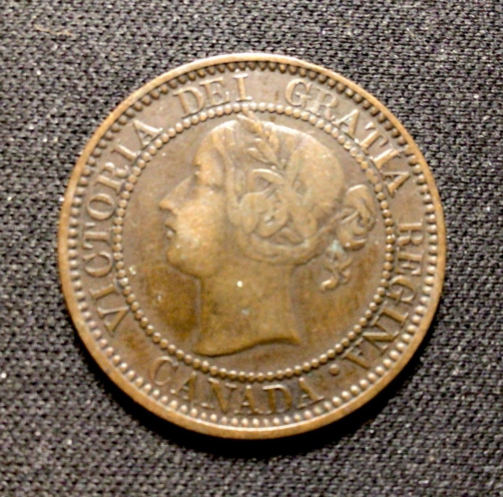 1859 Canada 1 Cent! ENN Coins