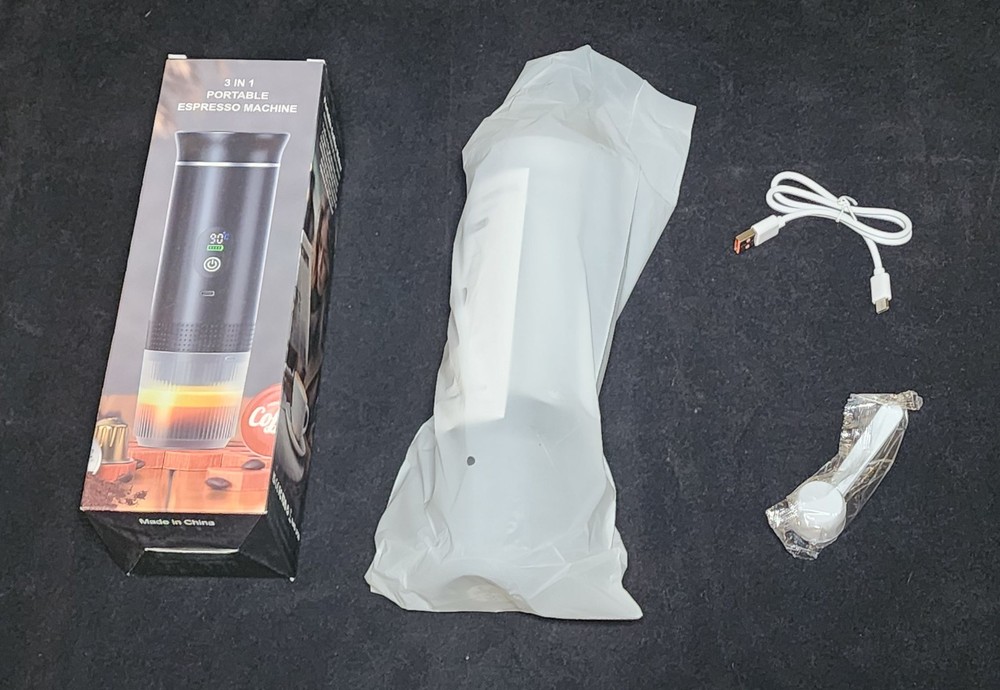 Automatic Espresso Maker Dual Hot & Cold Brew Compact Portable Coffee Machine