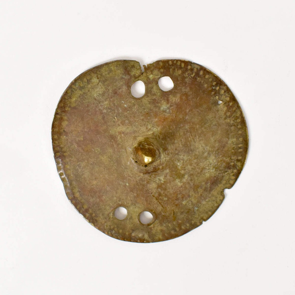 Brass Ethiopian Shield Pendant