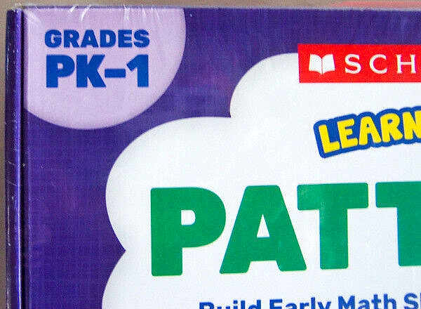 Scholastic: PATTERNS Learning Mats, for Grades PK-1, Ages 4-6, Factory Sealed