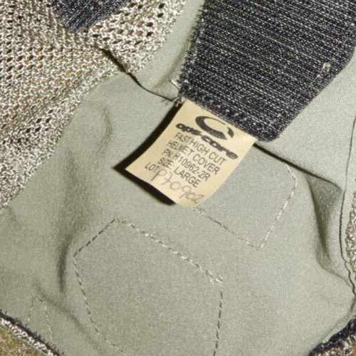 NEW * Ops-Core FAST High Cut Helmet Cover * Green * Solid Stretch LARGE