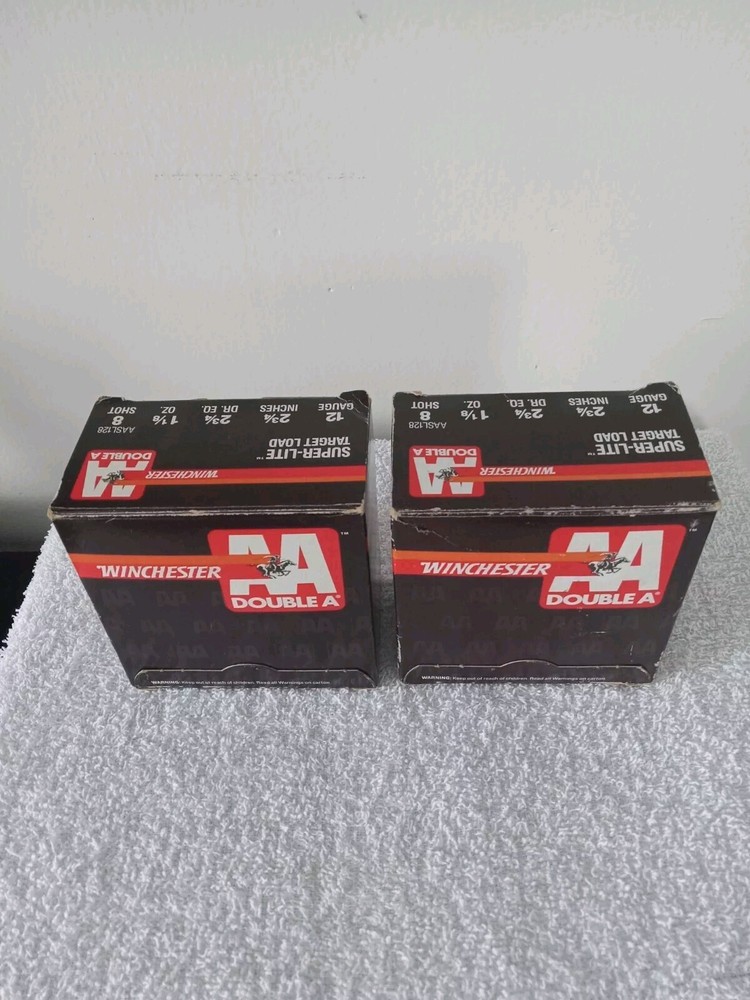 Vintage Winchester AA Shell Box 12ga Double A Target Loads
