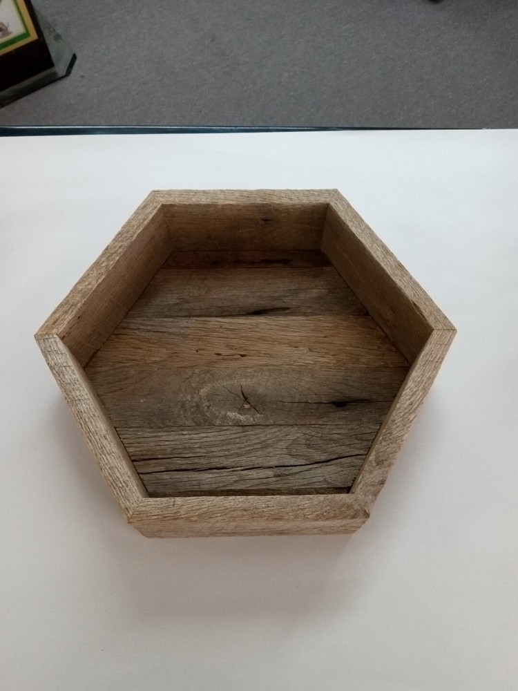 Handmade Barn Wood Tray Display