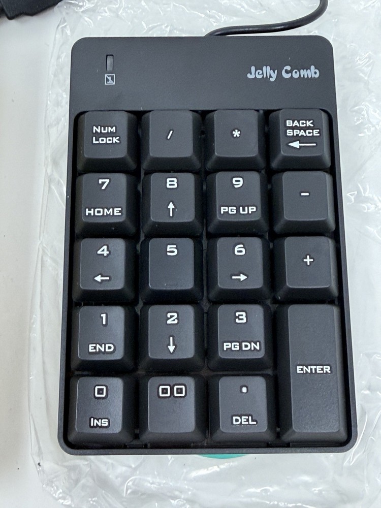 Jelly Comb USB Numeric Keyboard Plug And Play Portable
