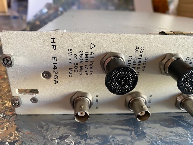 HP - Agilent - Keysight E1426A 500MHz Digitizing Oscilloscope VXI Module READ!