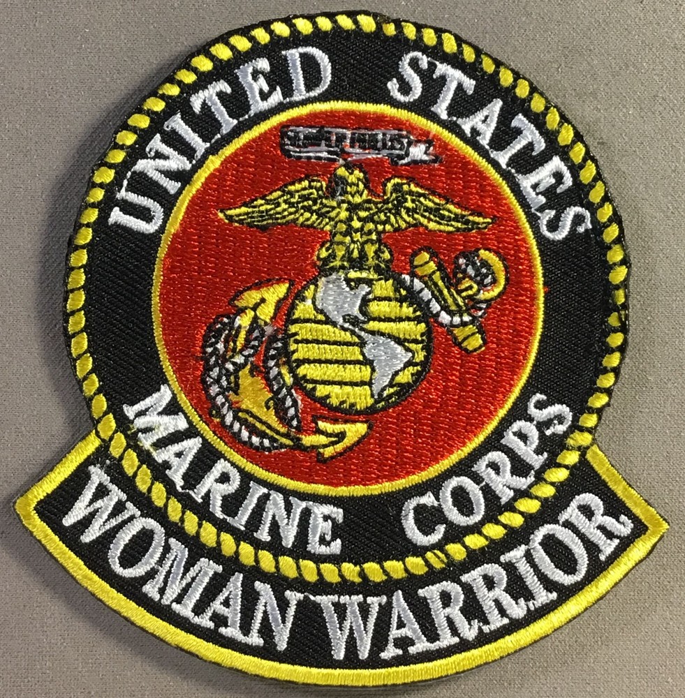 USMC Marine Corps Woman Warrior licensed patch