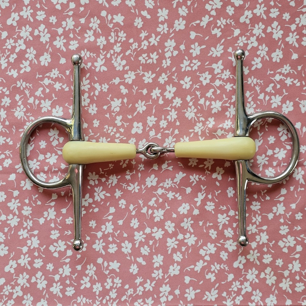 Happy Mouth Full Cheek Snaffle Horse Bit 5"