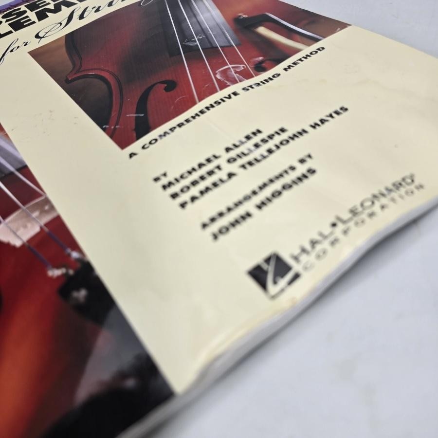 Essential Elements For Strings Viola Book 2 Hal Leonard Workbook 2004 Music
