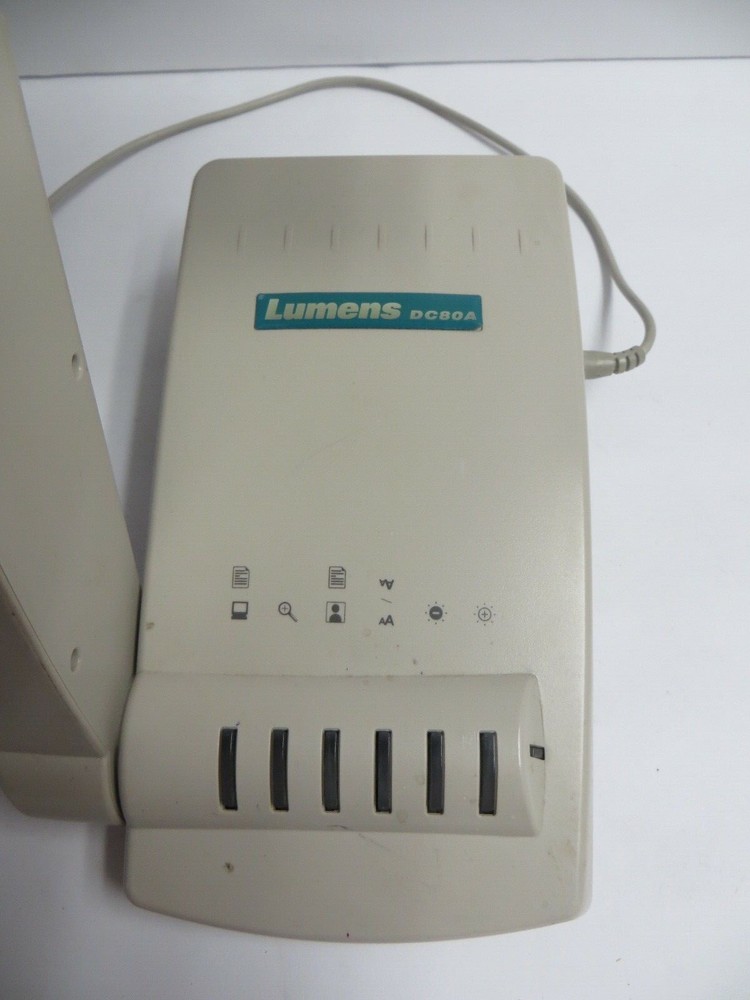 Lumens DC80A Portable Digital Presenter Color Document Camera with Extra Light