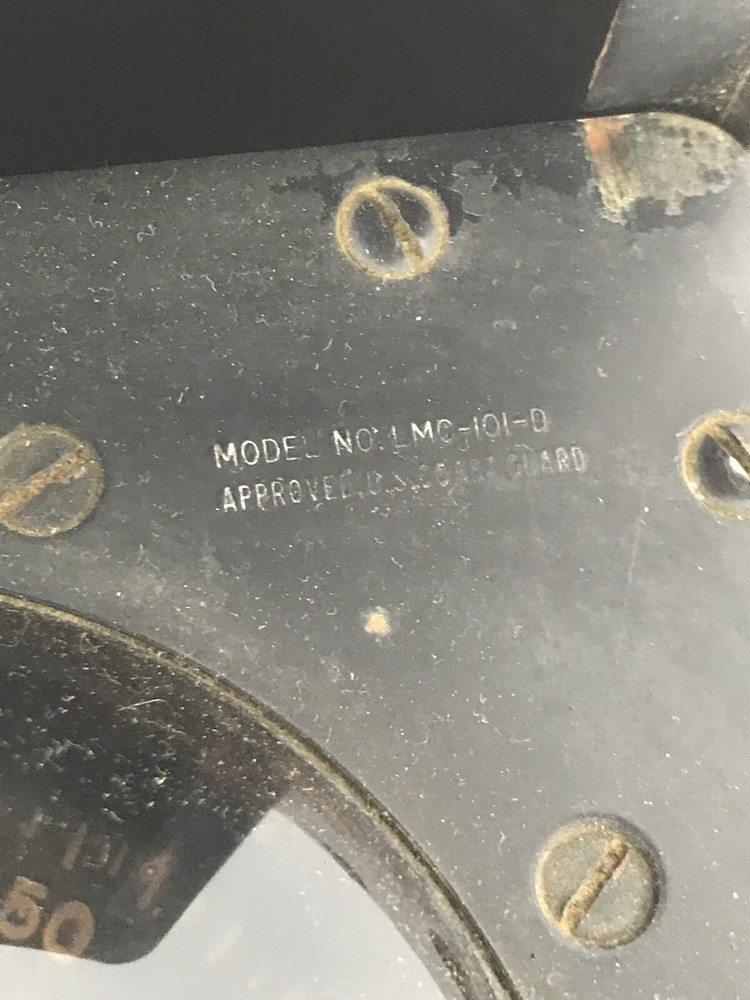 Vintage John E. Hand & Sons Co. Ships Compass