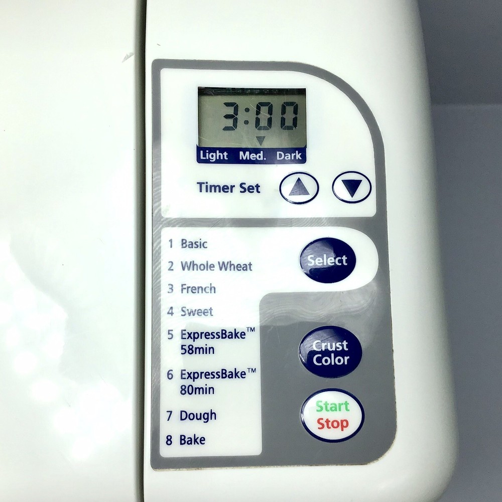 2lb Bread Maker Machine Oster Expressbake 58-Minute Model 5834 EUC Tested Works!