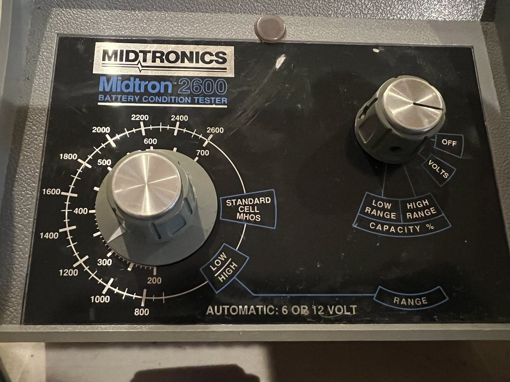 Midtronics Midtron 2600 Battery CONDITION Tester + EXTRAS / Excellent