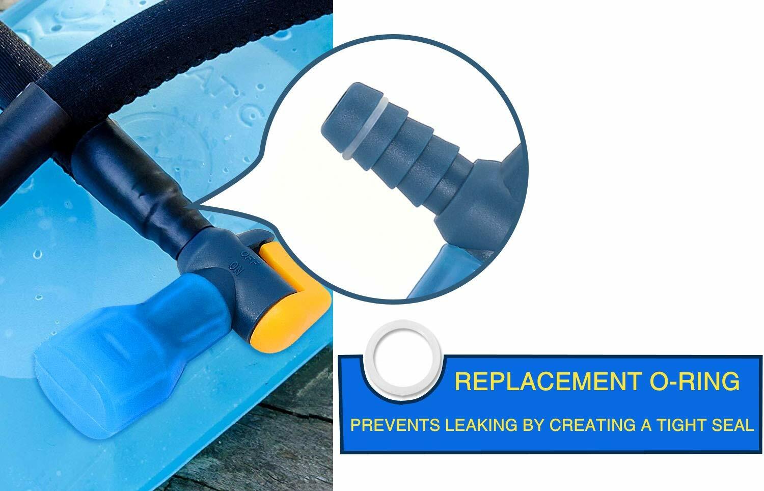 4 Pk Bite Valve Replacement 90 Degree Silicone Mouthpiece For Camelback