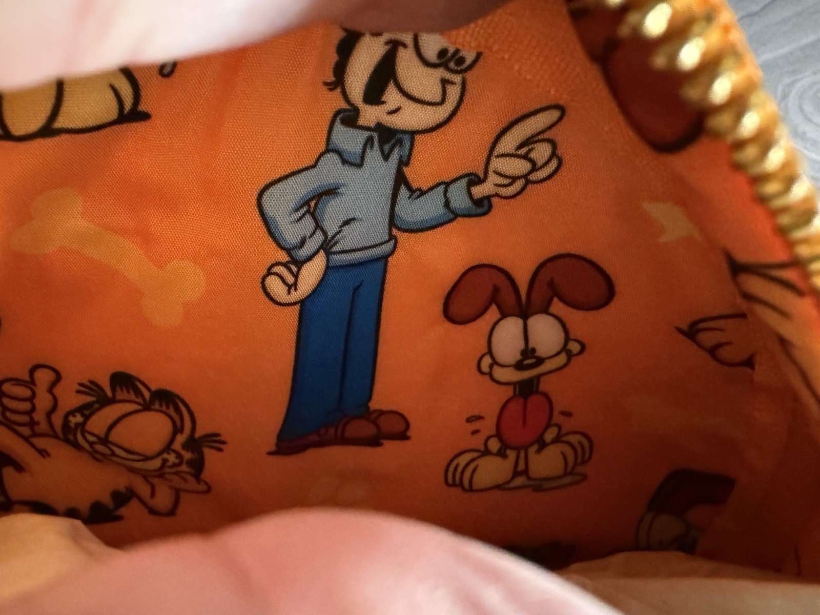 Loungefly Garfield Comic Strip Mini Backpack NEW WITH TAGS Nickelodeon