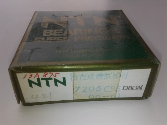 NTN 7205CP5 HIGH PRECISION ANGULAR CONTACT BEARING NOS IN BOX