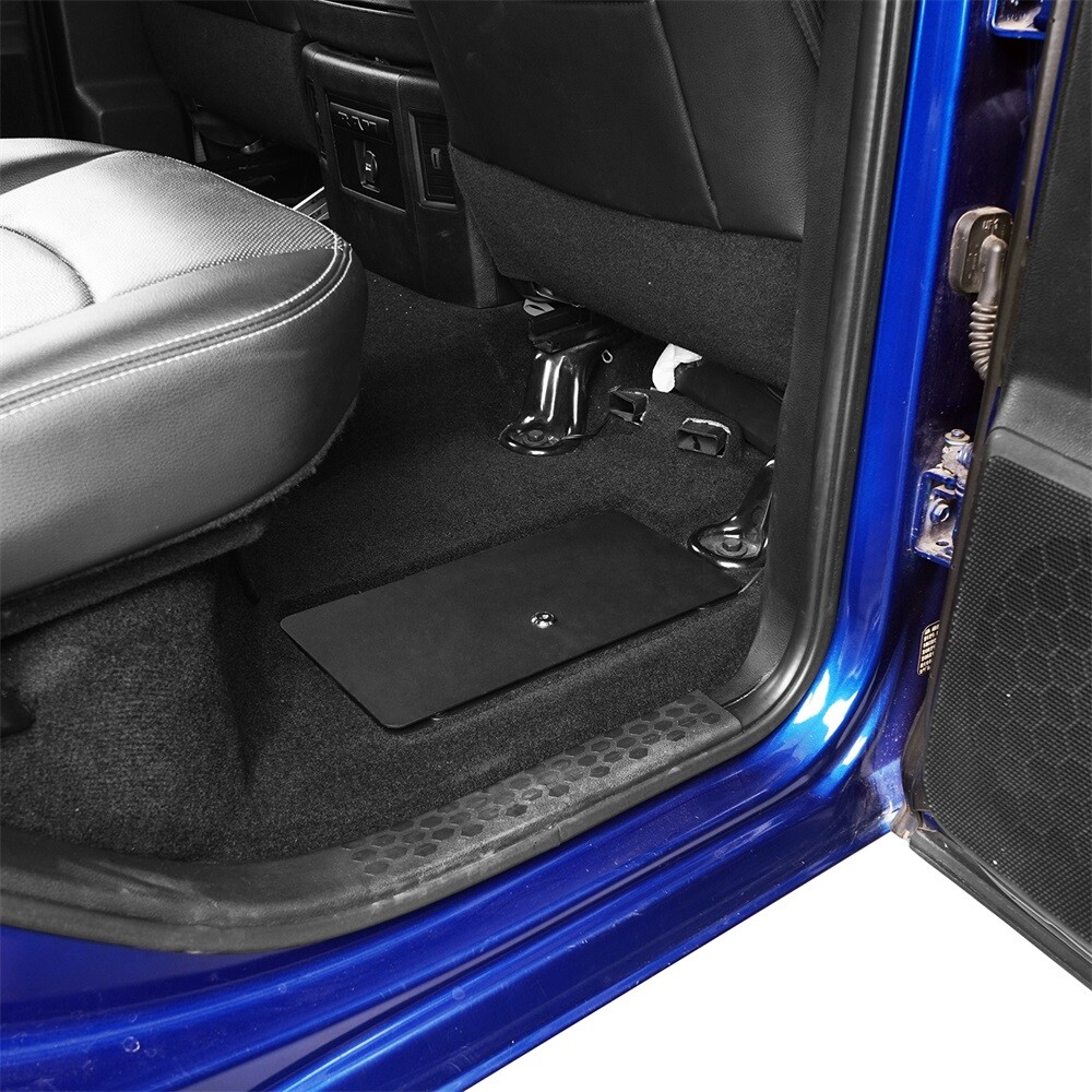1PC Second Row Side Steel Storage Bin Lockable Style for 09-18 Dodge Ram 1500