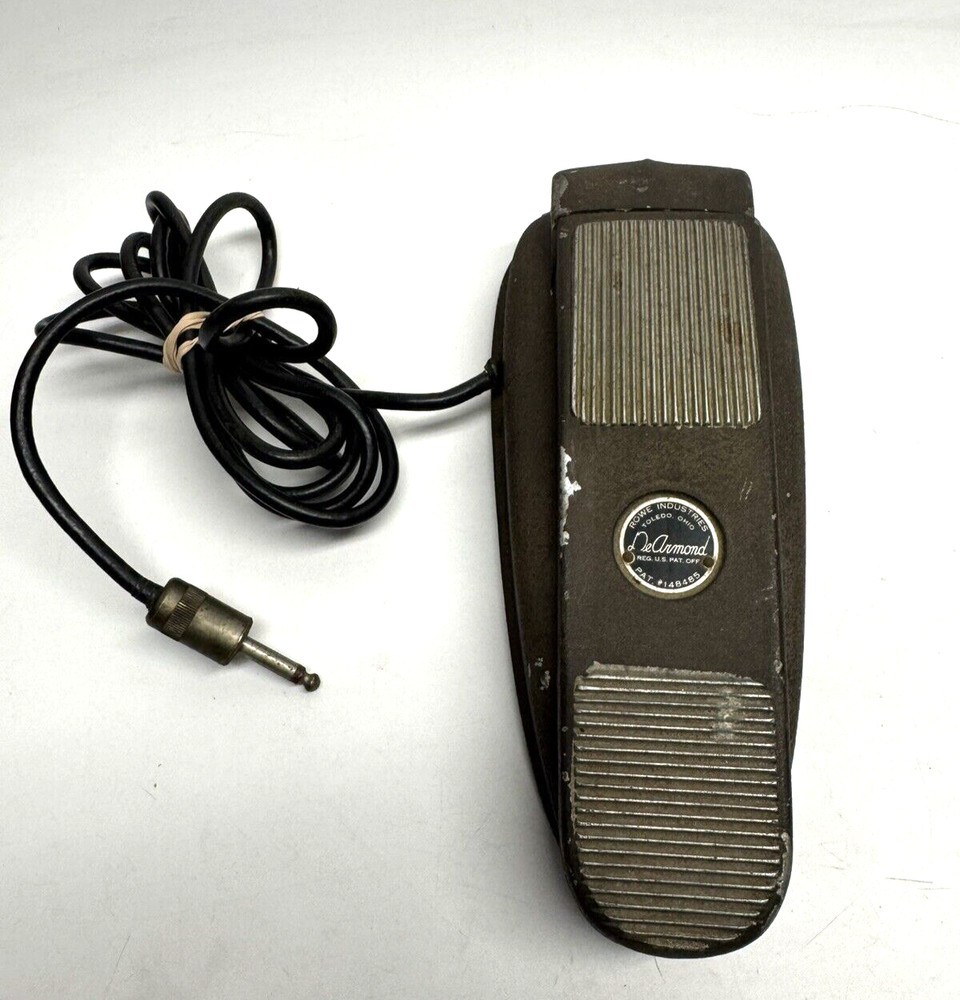 Vintage 1950s DeArmond Volume Pedal UNTESTED
