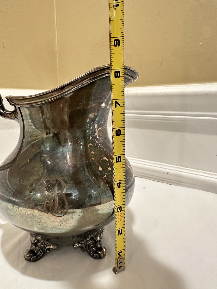 Vintage Reed & Barton 5600 V Regent SilverPlate Water Pitcher