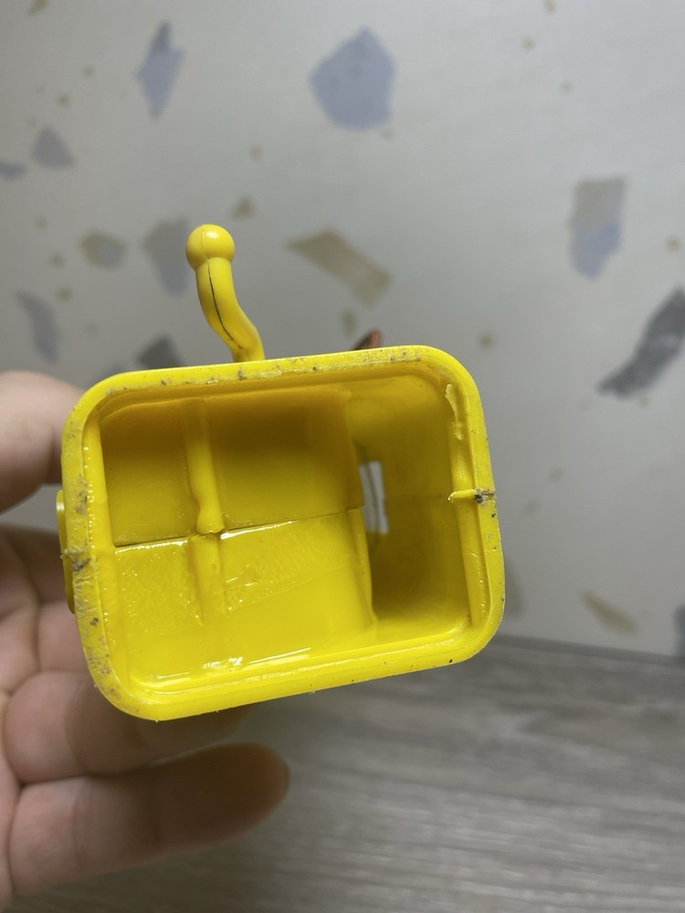 Vintage Candy Container Millstein Co. Candy Pump in YELLOW