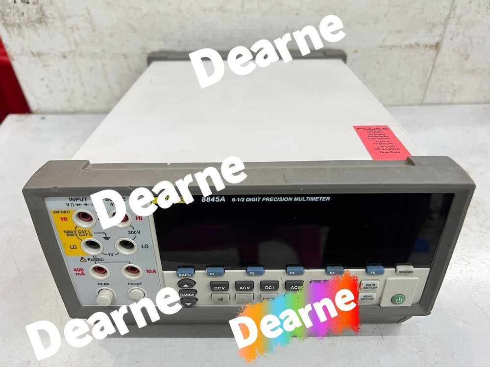 Fluke 8845A Digital Multimeter 6.5 Digit Precision Multimeter../good test