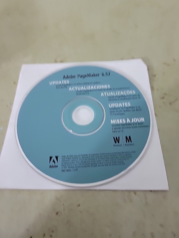 Adobe PageMaker 6.52 Update  Windows And Mac