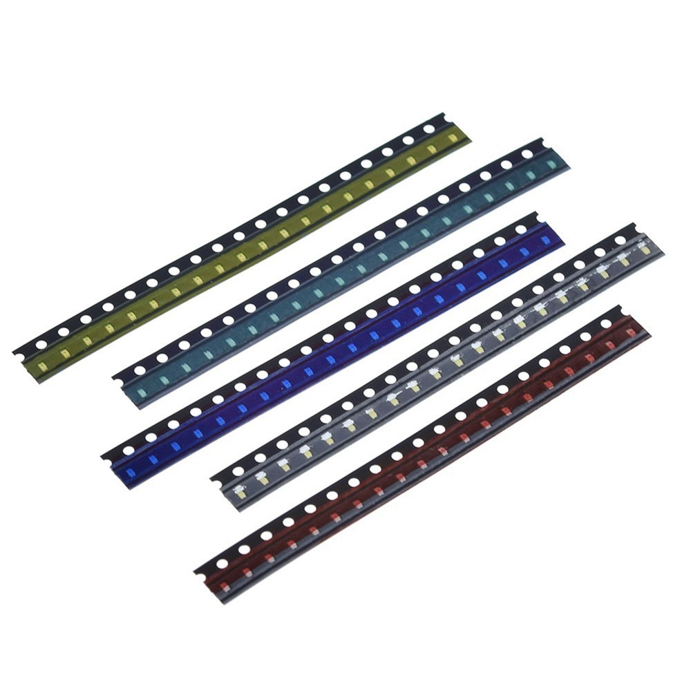 100pcs 5 Values 0603 LED Light Kit for Diverse Lighting Applications