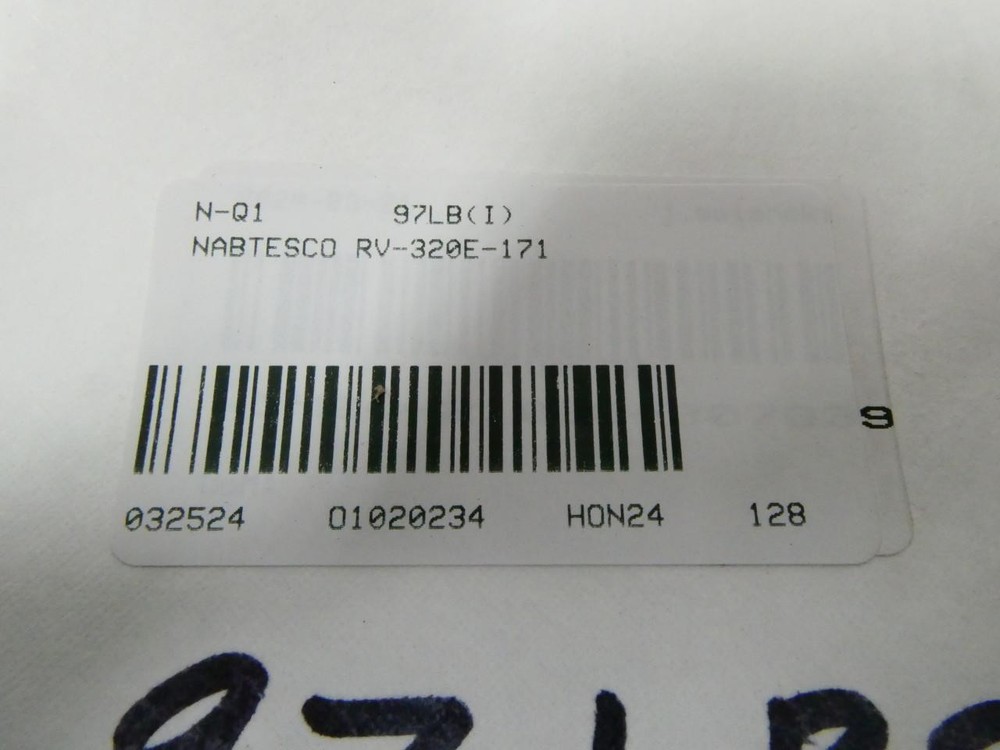 Nabtesco RV-320E-171 Precision Reduction Gear