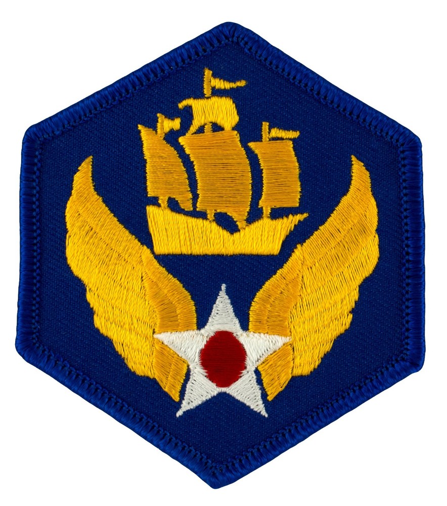 6th Sixth Air Force Patch (126) 2 1/2" x 3" Embroidered Patch 39496