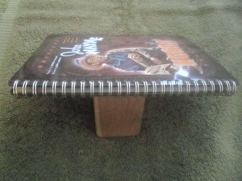 JOHN WAYNE - HONDO (rare 2003 tin-covered, lined Notebook, mint)