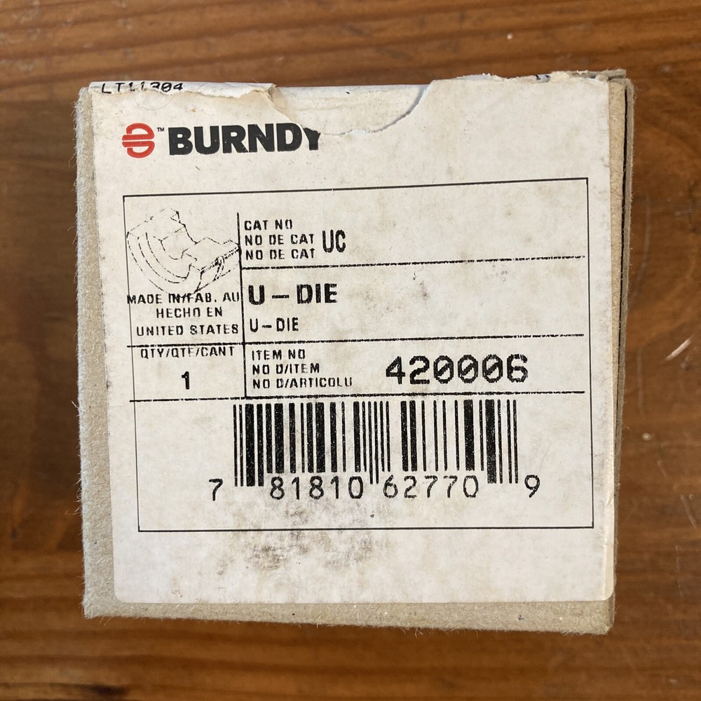 Burndy Dies