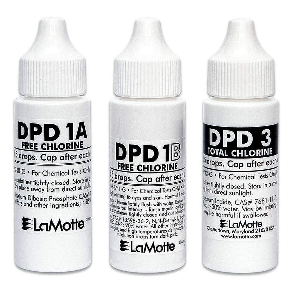 LAMOTTE R-3240-LI Colorimeter Reagent,Liquid 48VG41