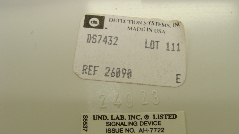 DS7432 DETECTION SYSTEMS LOT OF 4  8 INPUT REMOTE MODULE
