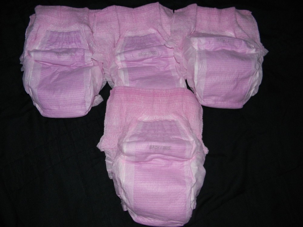 4 SAMPLE Rascal Night Pants XL size 93-143+ Lbs.