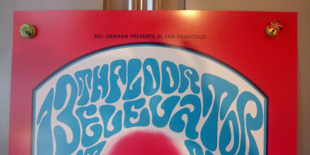 13th FLOOr ELeVatorS BG25-4 BiLL Graham FiLLmore PoSter