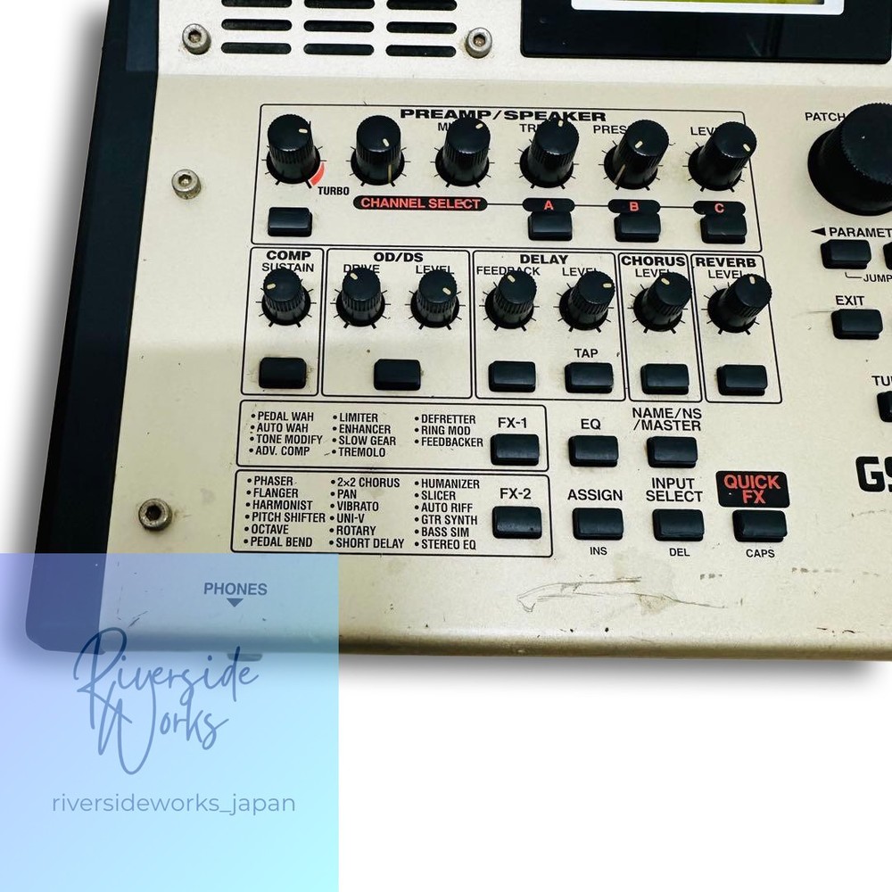 BOSS GS-10 Guitar Effects System No Power Cable Junk