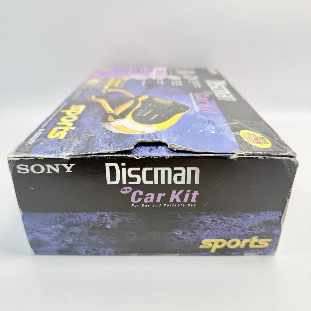 Sony Discman D-ES52CK Box & Sealed Paperwork Inserts Only — Original Set
