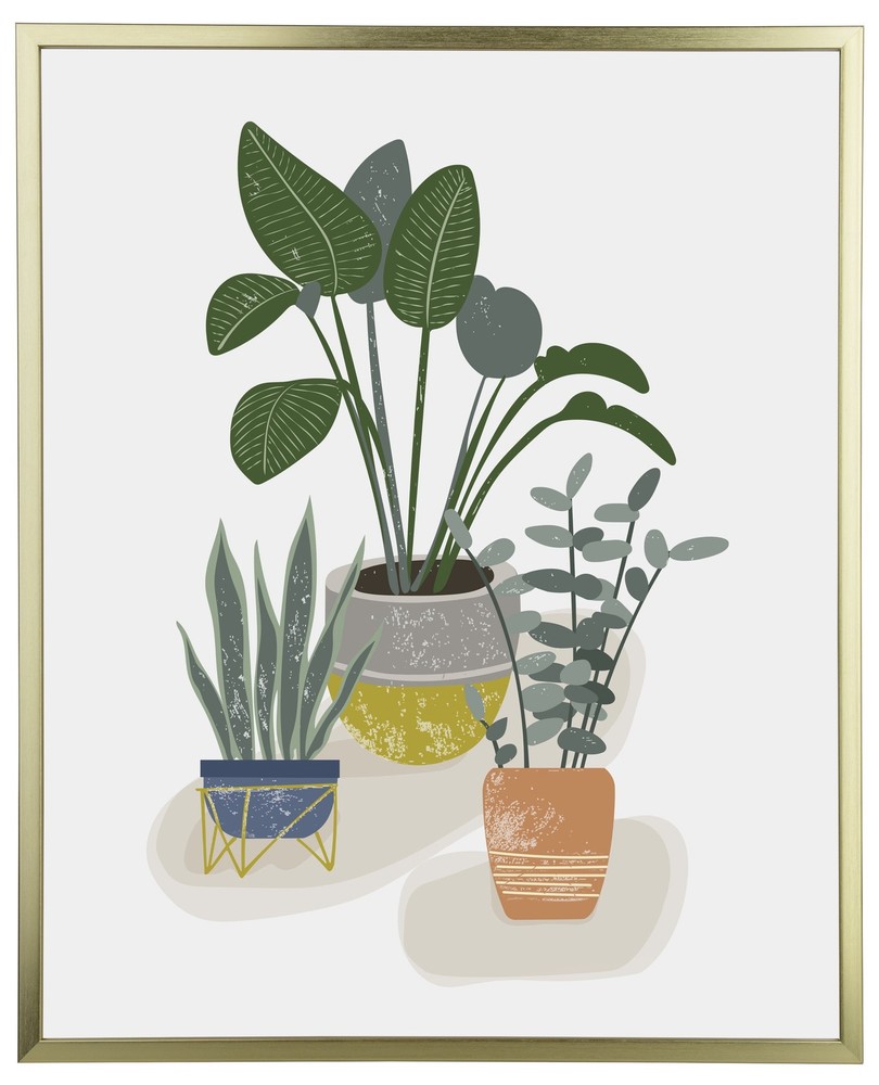 Mainstays 16x20 Thin Flat Gold Poster Frame
