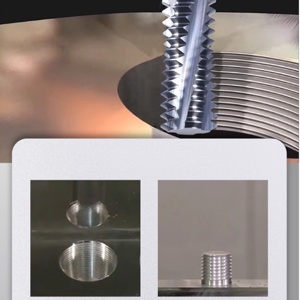 1/2-13 CARBIDE THREAD MILL - TiALN COATED