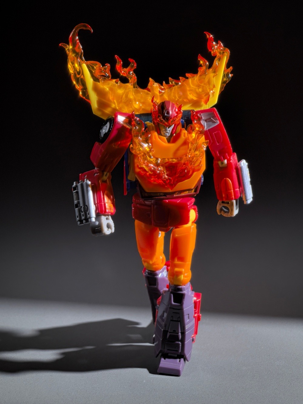 ABS Casting Flame Effect Upgrade Kit For SS86 Hot Rod Accessories-MSS STUDIO