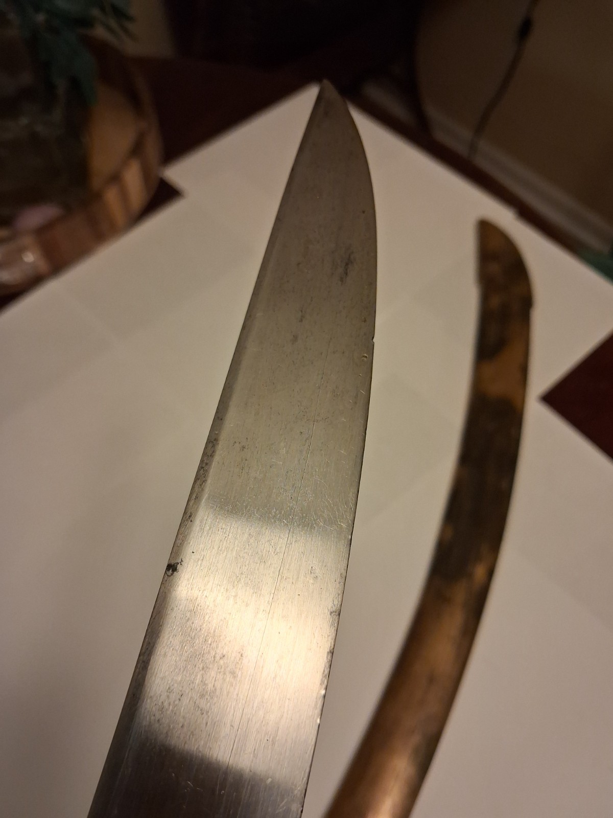 Antique 1800-1830's Ottoman Turkish Officer's Sword Muslim Script Moon Sunburst!