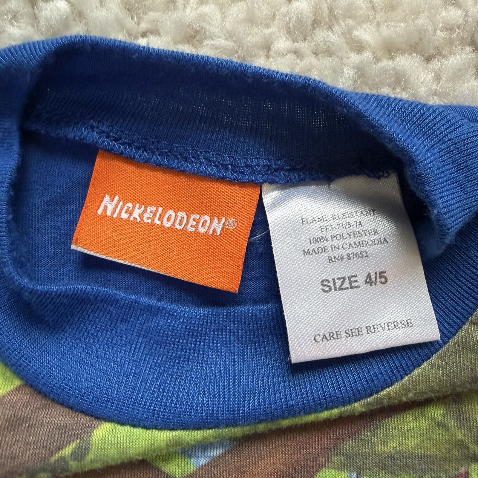 Vtg 03’ Kids Jimmy Neutron Boy Genius Shirt 4/5 Duty Calls Goddard Y2K Nostalgic