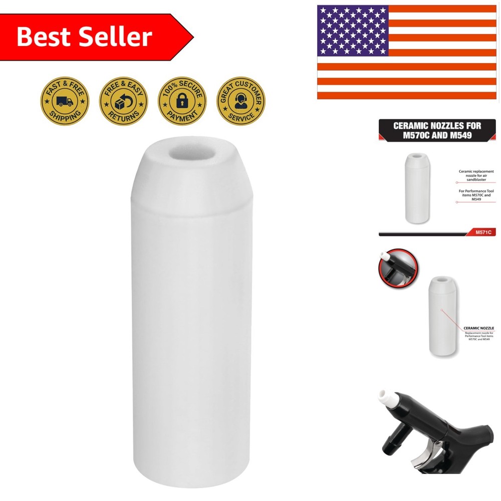 Ceramic Replacement Nozzles for M570C Sandblaster - Precision Blasting