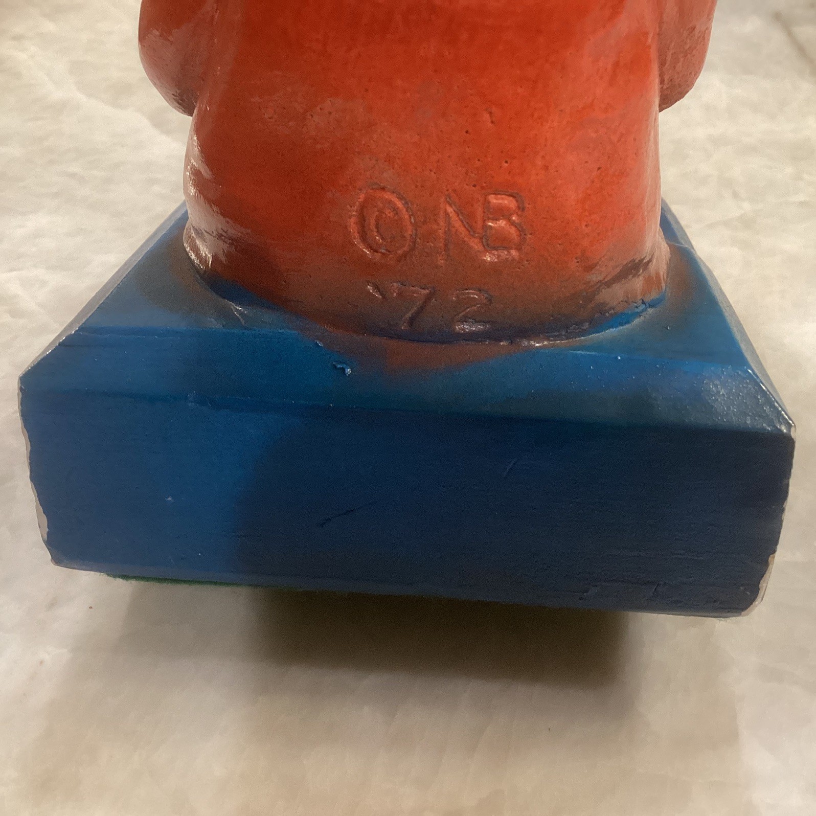 Vintage 70's Resin Richard Nixon Political Art Figure