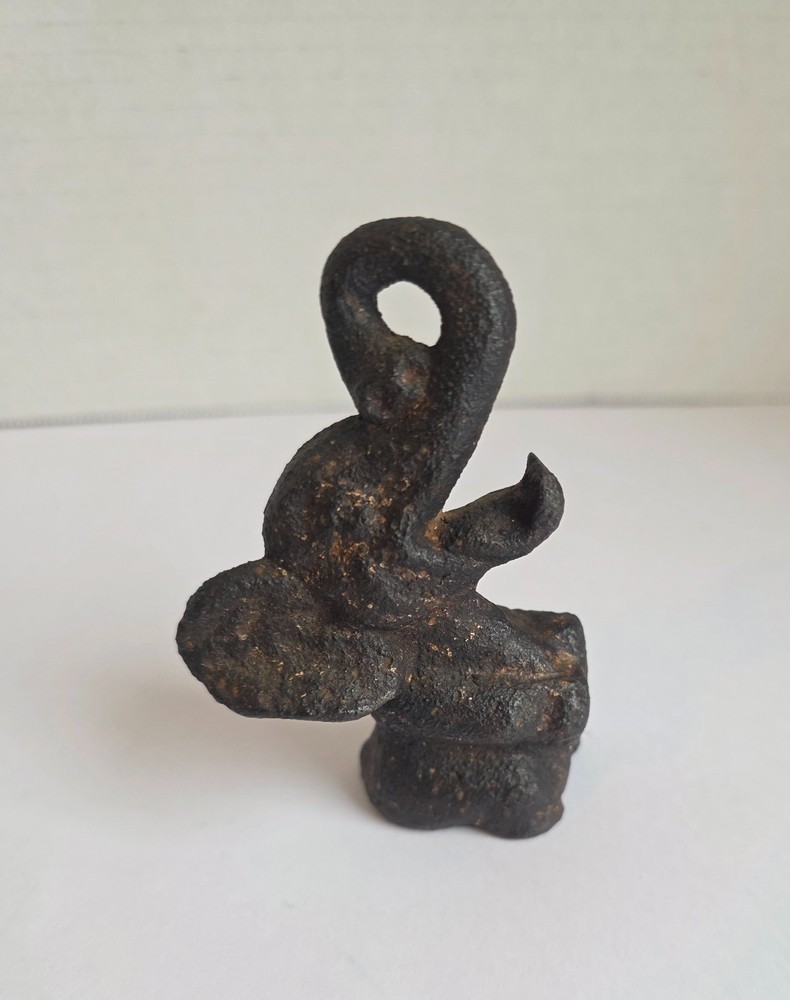 Vintage Cast Iron Elephant Bottle Opener Orig.