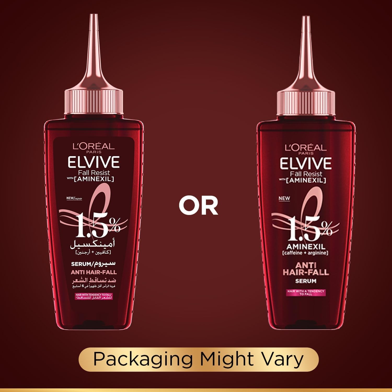 L'Oréal Fall Resist Serum 102ml with Aminexil, reduces hair fall I FREE SHIPPING