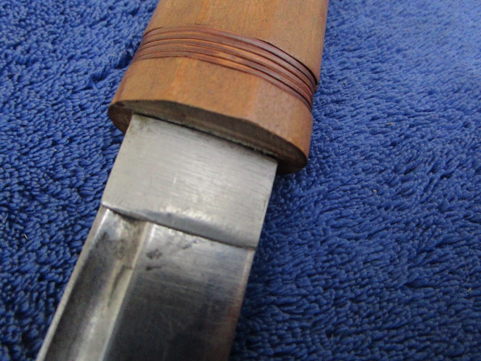 ORIGINAL VINTAGE WW2 JAPAN TANTO KNIFE KAMIKAZE PILOT`S SIGNED DAGGER AND SHEATH