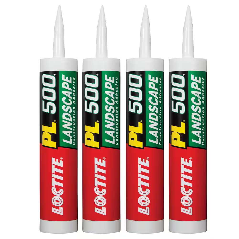 PL 500 10 Oz. Landscape Block Adhesive (4-Pack)