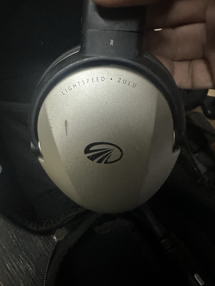 Lightspeed Zulu 3 ANR Bluetooth Headset w/ Case & Controller Mount