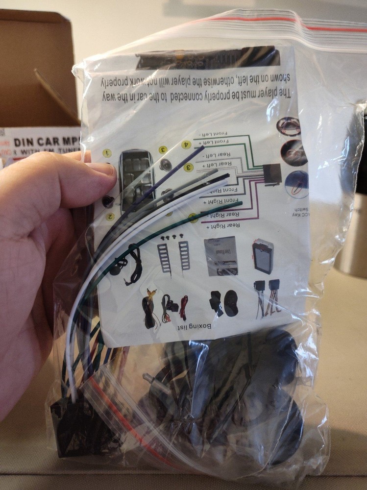 7" Car DIN MP5 player