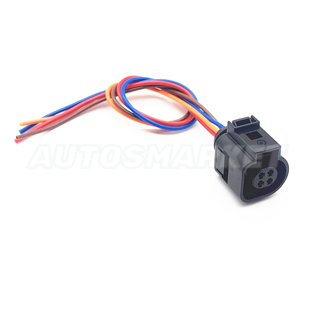 4-way Temperature Sensor Connector Plug Harness For Volkswagen Audi 4B0973712